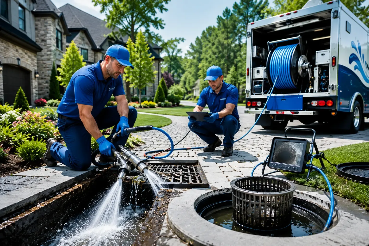 Local outdoor drain cleaning professionals in Spragueville, IA
