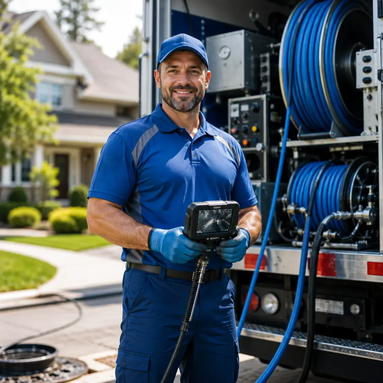 Local outdoor drain cleaning specialists in Spragueville, IA